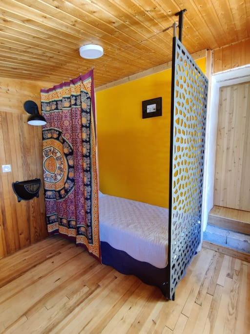 Chalet Ailleurs Appartement A Molines En Queyras Exterior foto